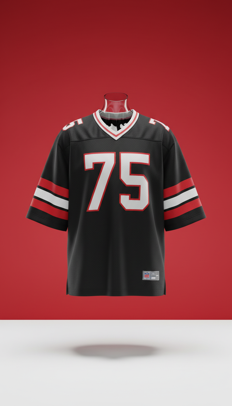 Classic Black Team Retro Jersey